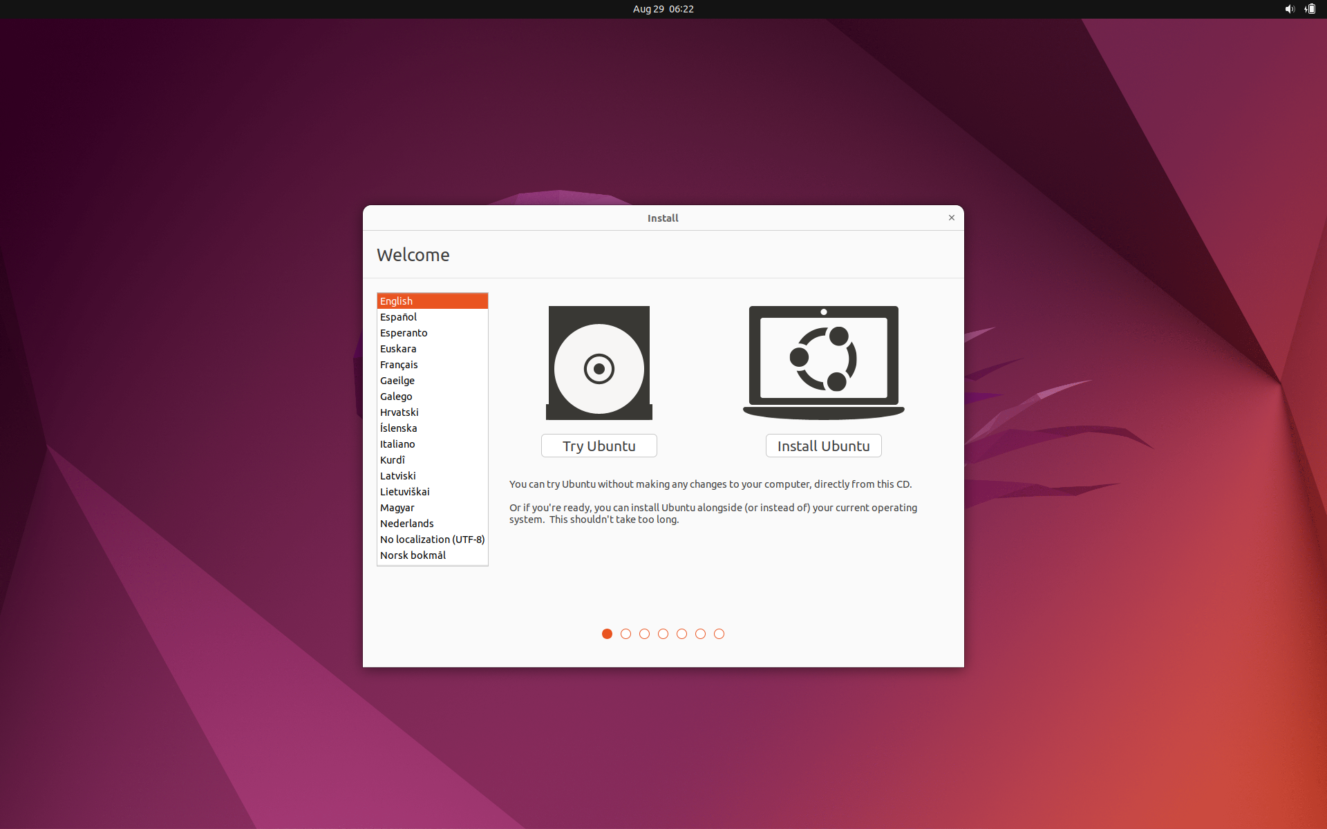 Ubuntu Boot Options
